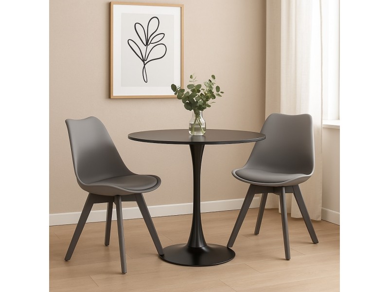 Stół Simplet Skinny Black 90cm - Simplet